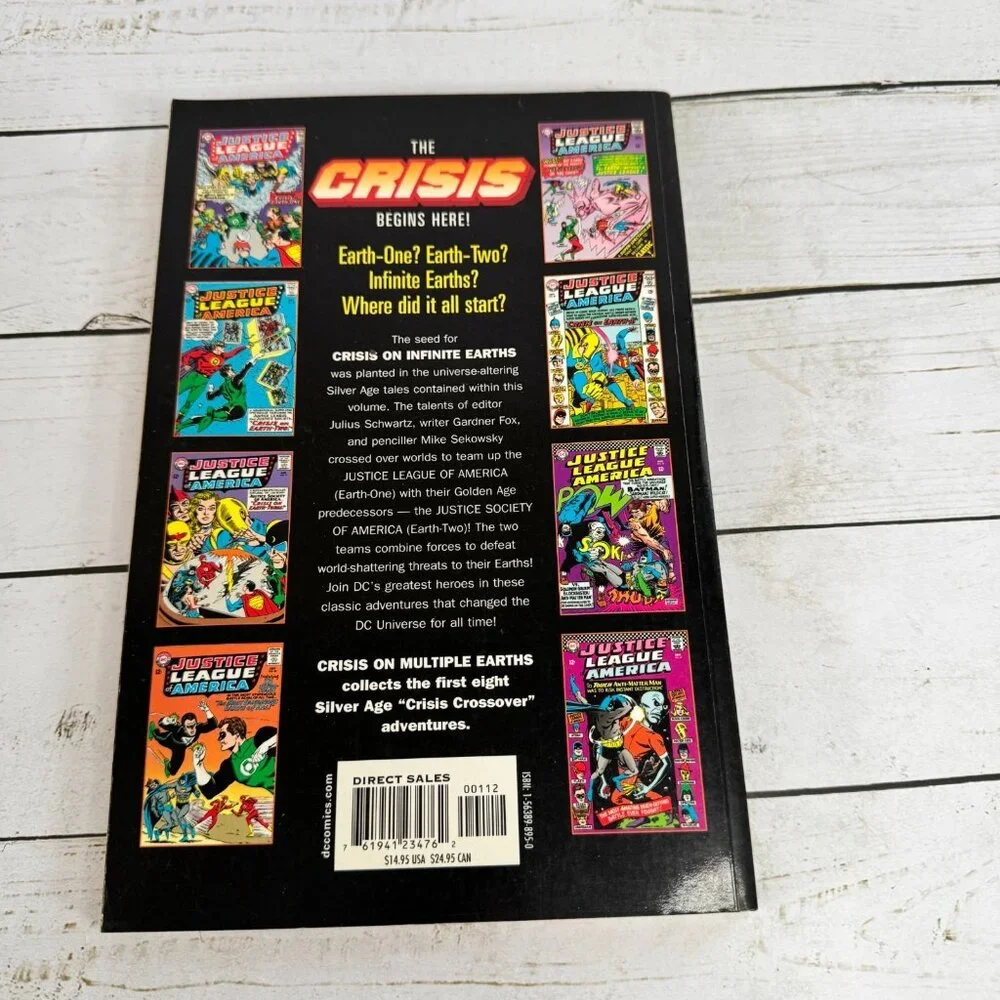 Crisis On Multiple Earths First Volume Gardner Fox & Mike Sekowsky DC Comics‎